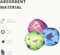 4E's Novelty 12 Pack Water Bomb Splash Balls - 3" Mini Absorbent Sponge Balls for Pool Party Favors for Kids